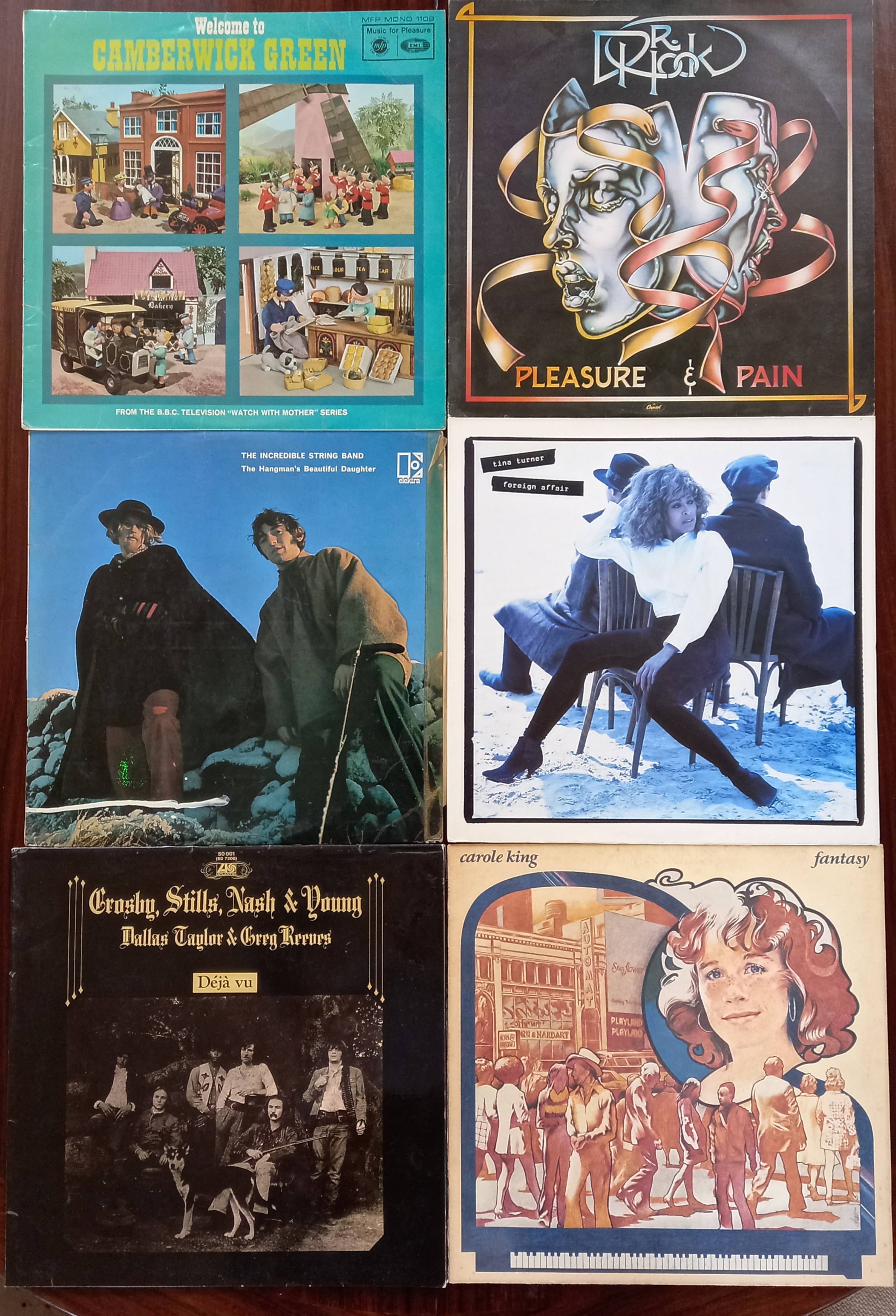 A collection of thirty vinyl 12" LPs, by various artists including Bob Dylan, The Doors, Crosby, - Image 7 of 8