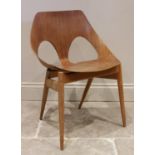 Carl Jacobs (British b.1926) for Kandaya Ltd, a C2 'Jason' chair, the seat formed from one piece