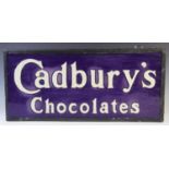 A vintage Cadbury’s illuminated advertising sign