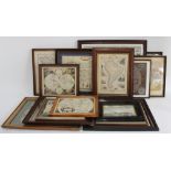 A collection of reproduction maps, 19th century and later, to include maps of the Americas, Spain,