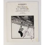 PHOTOGRAPHY INTEREST: David Bailey, DAVID BAILEY'S LIVE AID PORTRAITS, signed 1985 Sotheby's auction