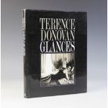PHOTOGRAPHY INTEREST: Terrence Donovan, GLANCES, signed first edition, black cloth boards, DJ,