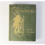 Irving (W), RIP VAN WINKLE, first thus, illustrated by Arthur Rackham, green cloth boards,