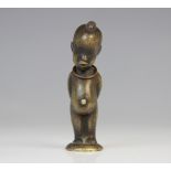 After Karl Hagenauer (Austrian, 1898-1956), an Art Deco bronze figure, early 20th century,