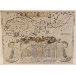 ROSSI (GIACOMO GIOVANNI), a hand coloured engraved map titled 'Isola Di Malta, Gozzo Comino E