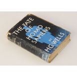 SIGNED FIRST EDITION: Wells (H.G.), THE FATE OF HOMO SAPIENS, first edition, grey cloth boards, gilt