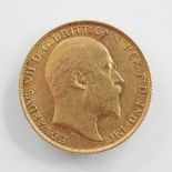 An Edwardian gold half sovereign, dated 1907, gross weight approx. 4gms