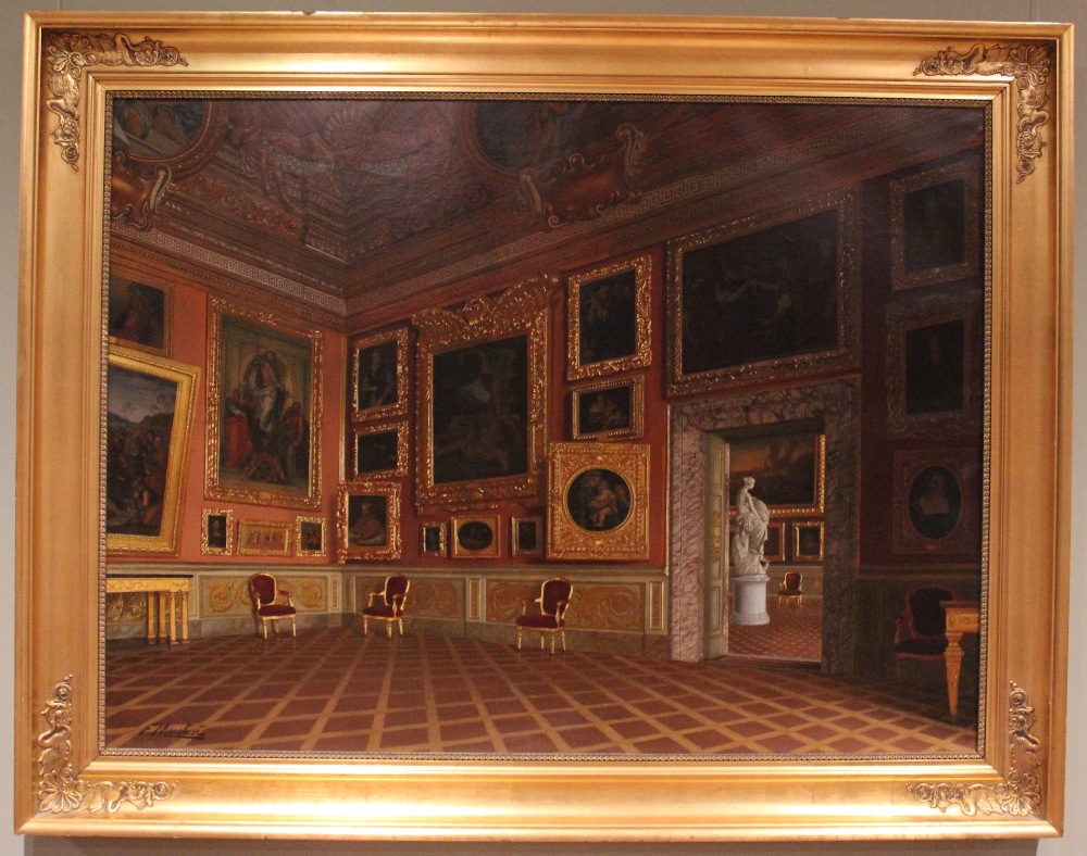 Francesco Maestosi (Italian, 1822-1883), 'Sala de Saturne' [Room of Saturn in the Pitti Palace, - Image 2 of 8