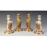 The Queens silver Jubilee Minton Mulberry Hall Limited Edition candlesticks, edition numbers 43/250,