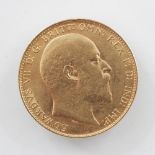 An Edwardian gold sovereign, dated 1909, gross weight approx. 8gms