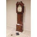 An early 19th century eight day mahogany longcase clock by Thomas William Hay, Shrewsbury, the