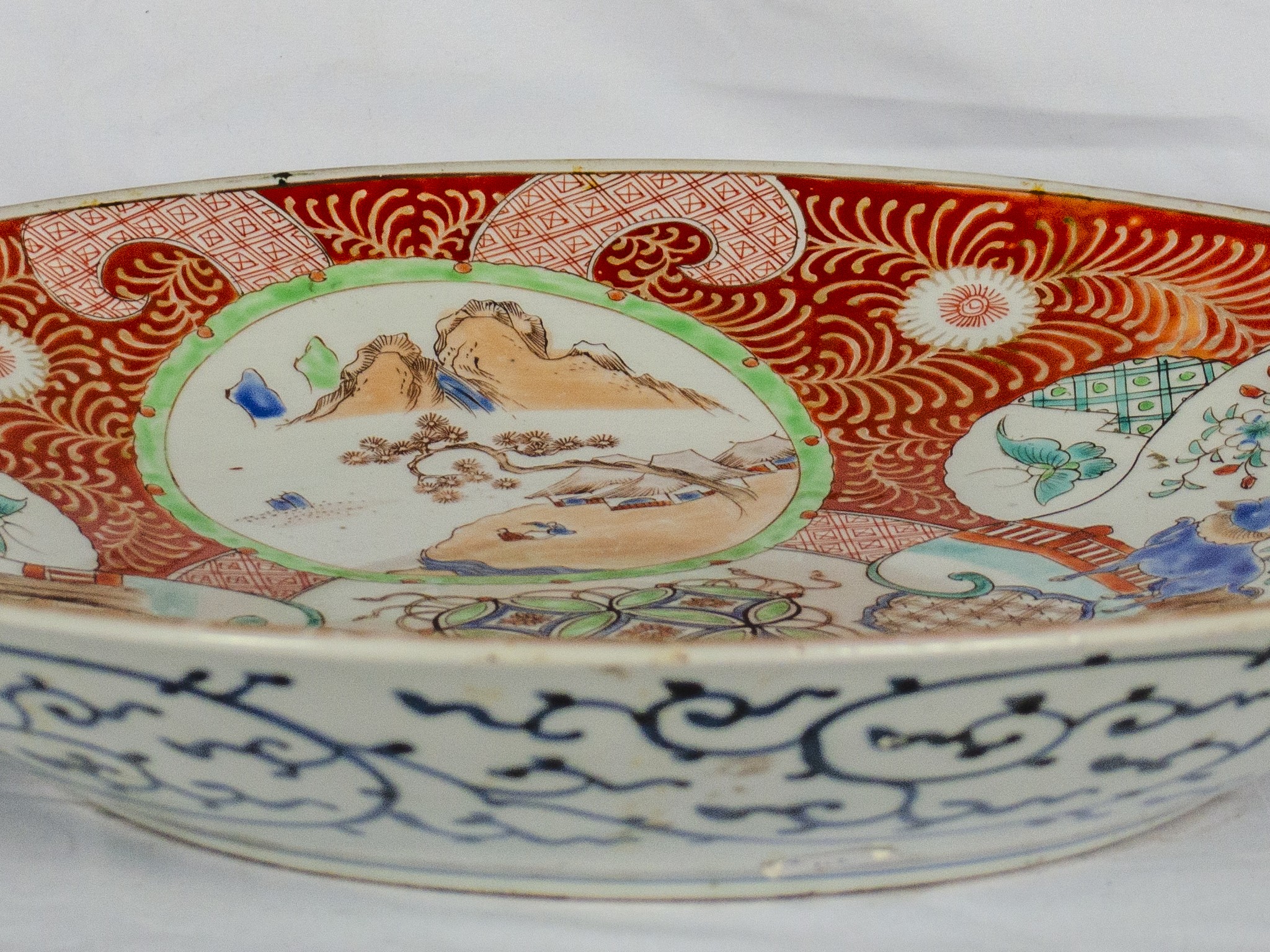 Grande piatto in porcellana - Image 2 of 3