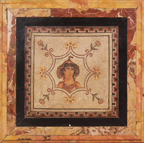 Placca in mosaico