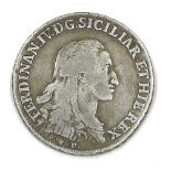 NAPOLI - FERDINANDO IV - 1793 Piastra