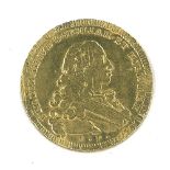 NAPOLI - FERDINANDO IV - 1777 6 Ducati oro