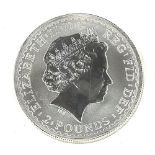 GRAN BRETAGNA - 1998 2 Sterline argento