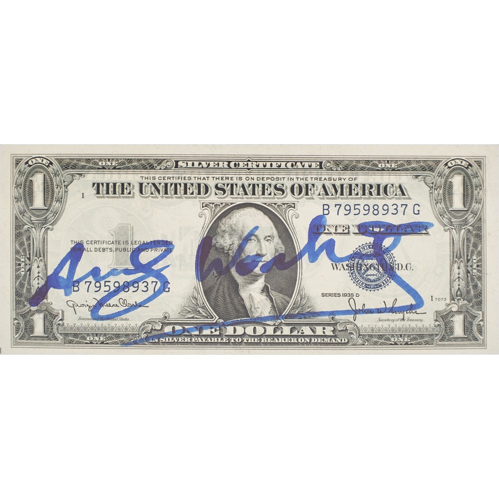 ANDY WARHOL 1 Dollar