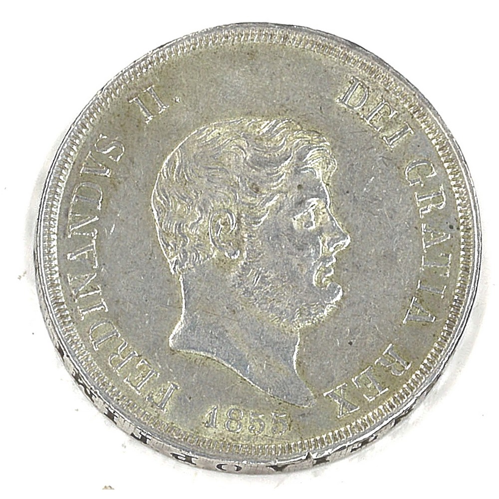 REGNO DUE SICILIE - FERDINANDO II - 1854 Piastra