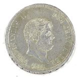 REGNO DUE SICILIE - FERDINANDO II - 1854 Piastra