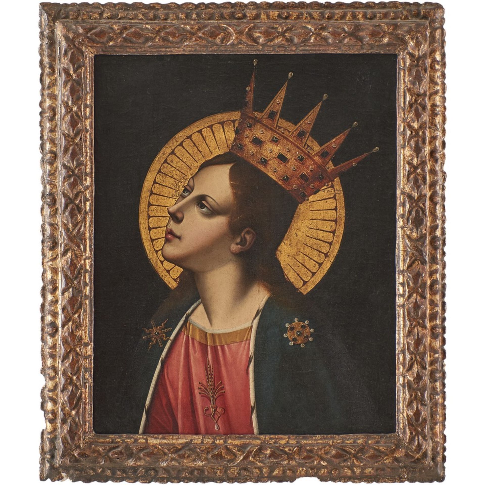 SCUOLA TOSCANA DEL XVII SECOLO La Vergine Maria