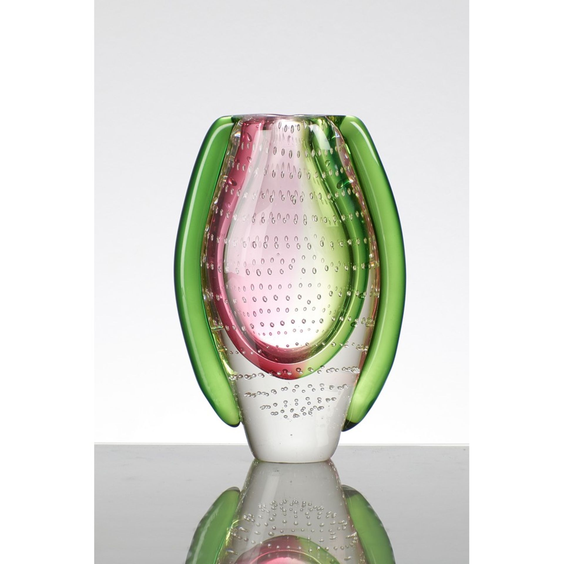 ARCHIMEDE SEGUSO (Attr.le) Vaso in vetro