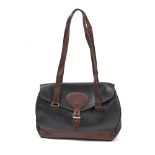 PRADA BORSA VINTAGE IN PELLE BICOLORE