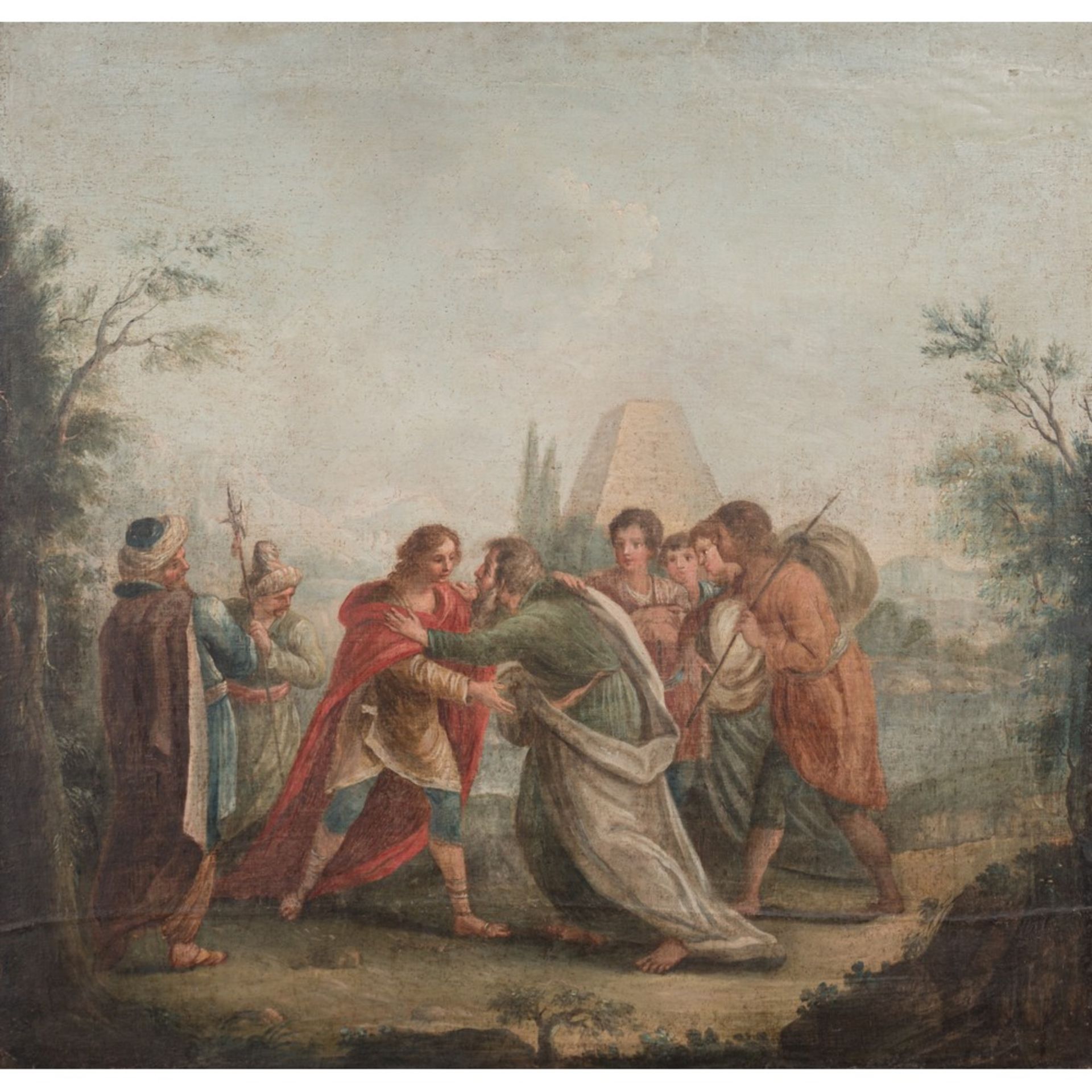 SCUOLA VENETA DEL XVIII SECOLO, Scene Bibliche - Image 3 of 3