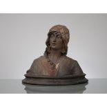 MANIFATTURA ITALIANA PRIMI '900, Busto di giovane donna