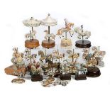 Collection of Musical Carousel Models