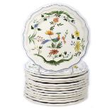 French Gian Majolica Plates