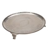 George III Sterling Salver