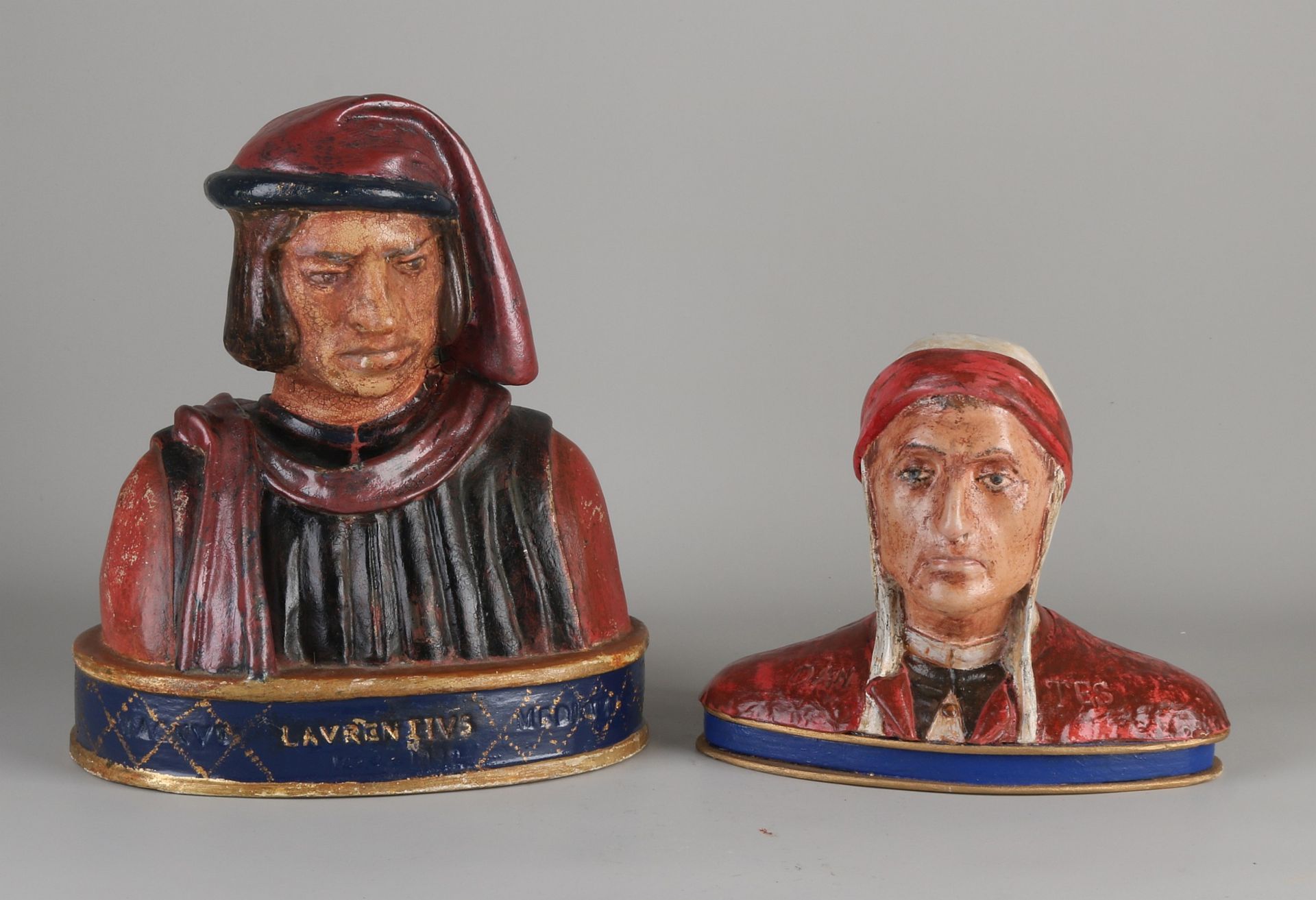 Two 19th century busts