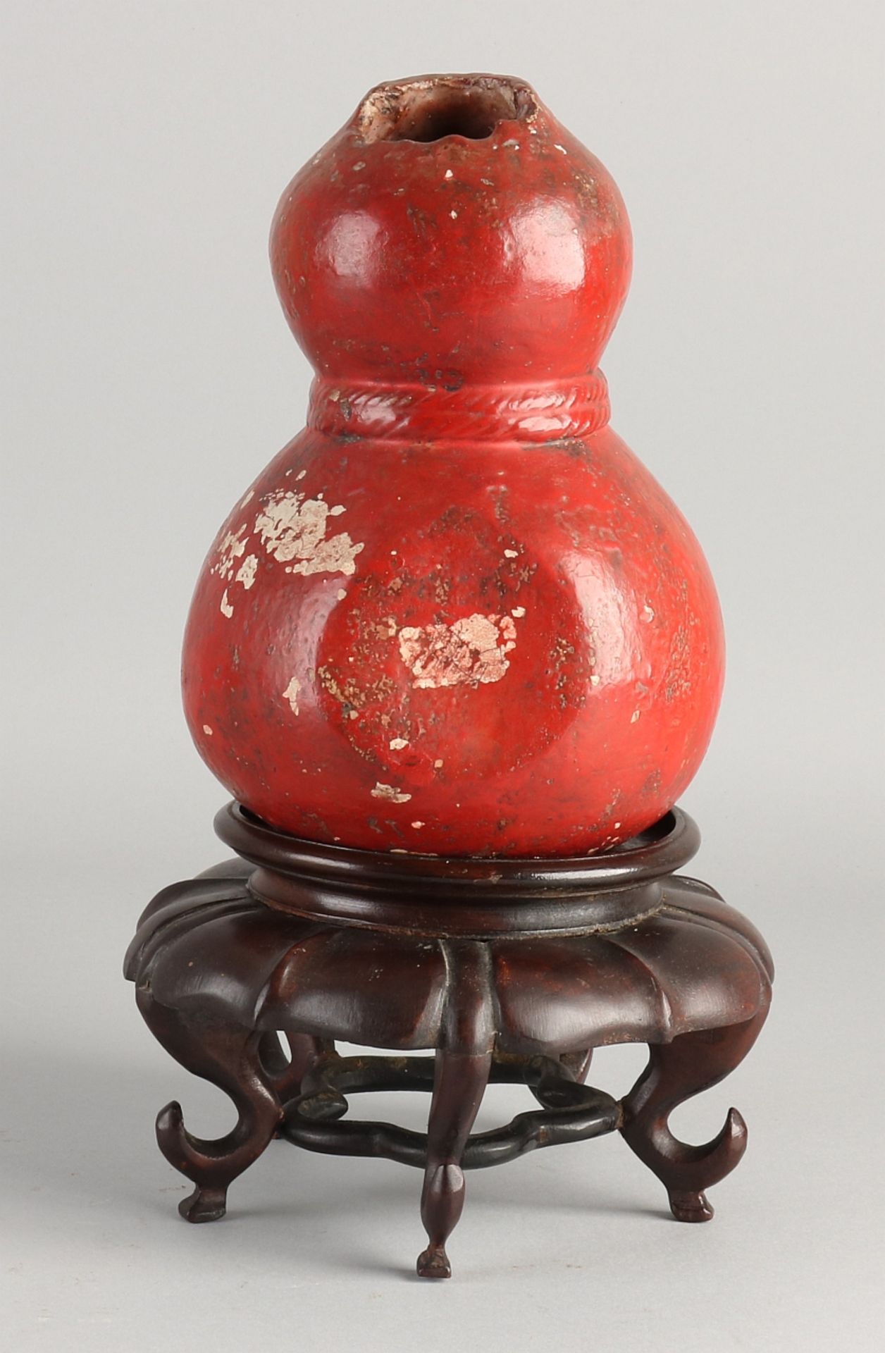 Antique Chinese knobby vase - Image 4 of 4