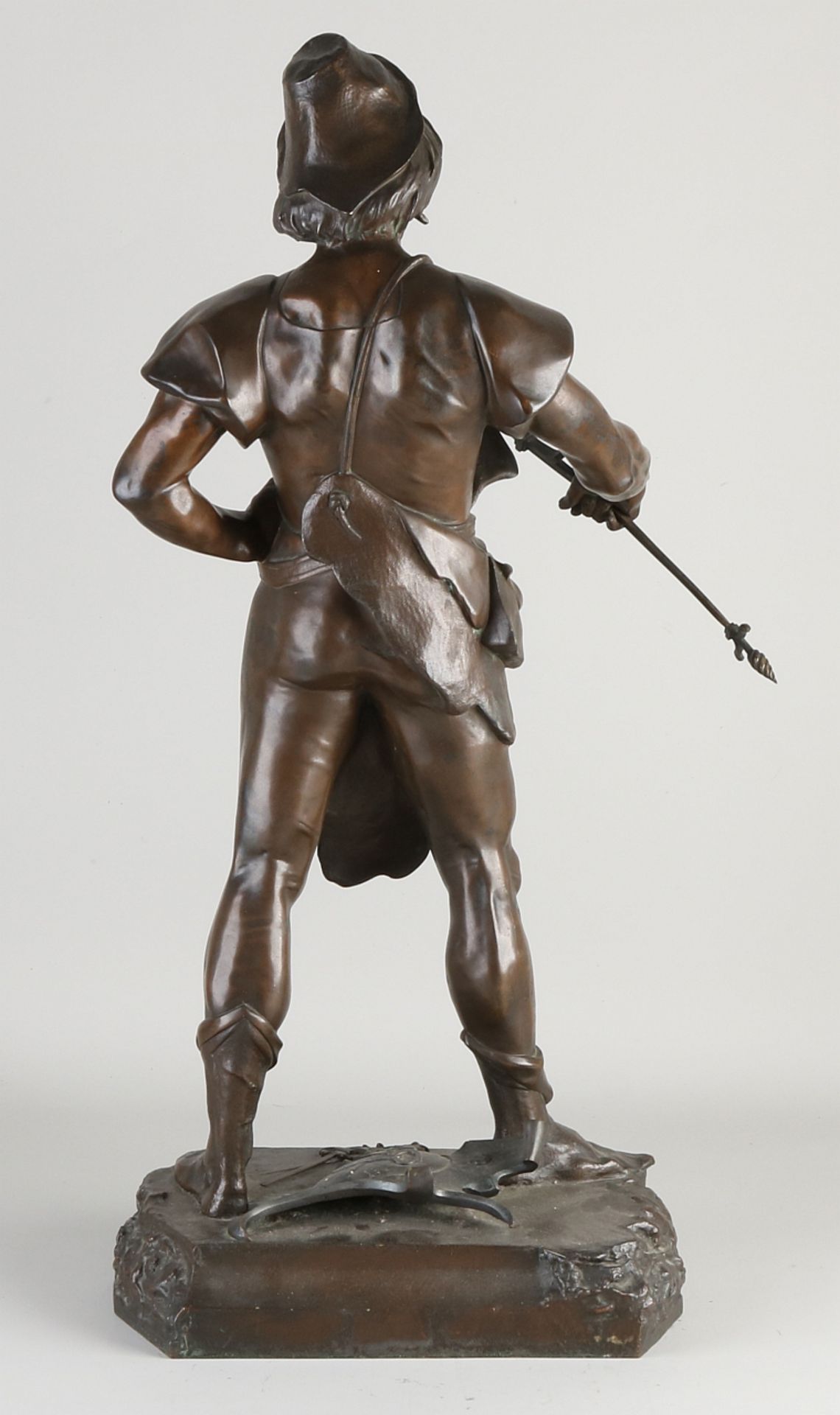 Bronze figure of A. de Wever, Smid - Image 4 of 4