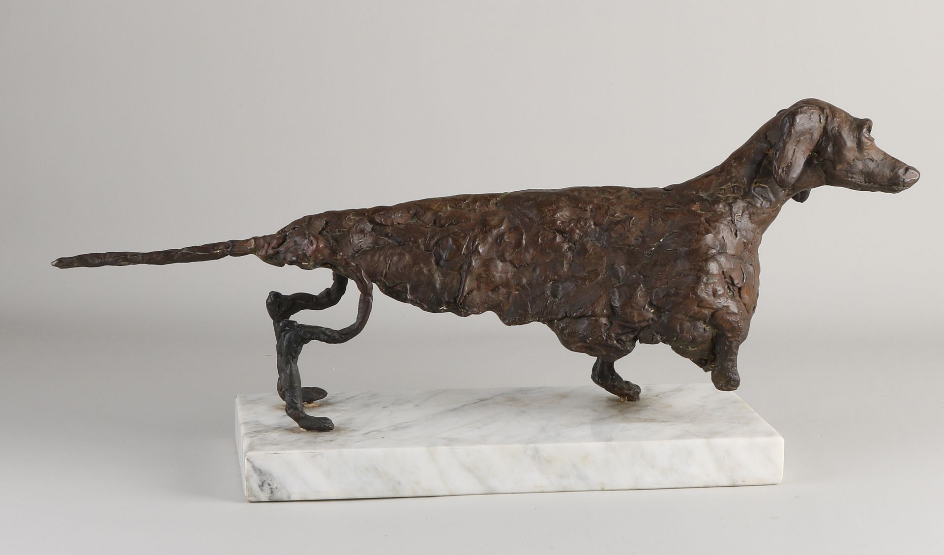 Bronze dachshund