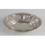 Silver bowl openwork