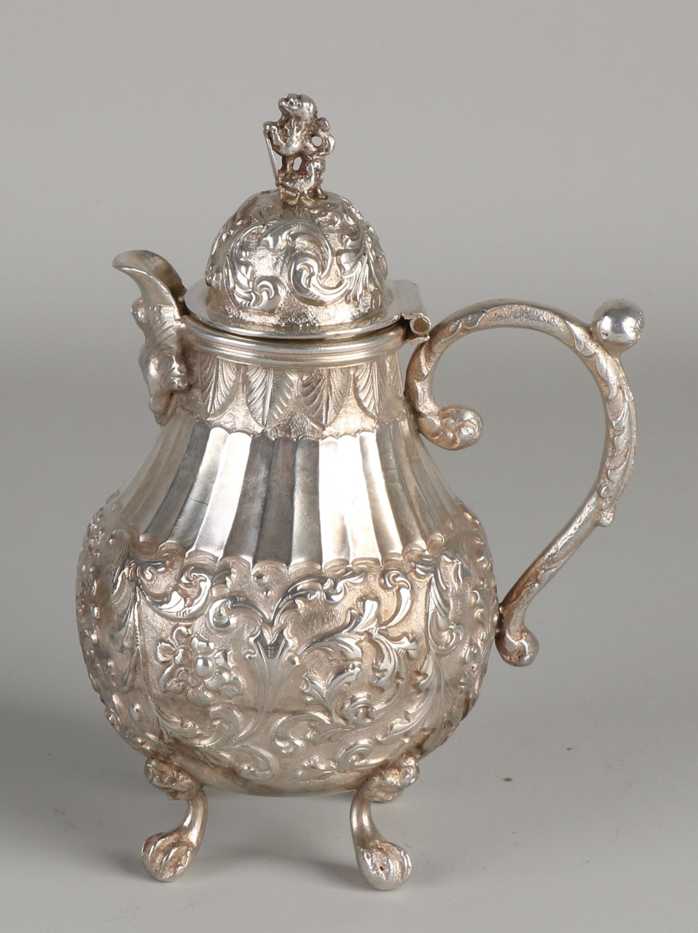Small silver pitcher