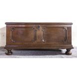 Antique oak chest, 1780
