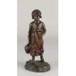 Antique bronze figure, 1900
