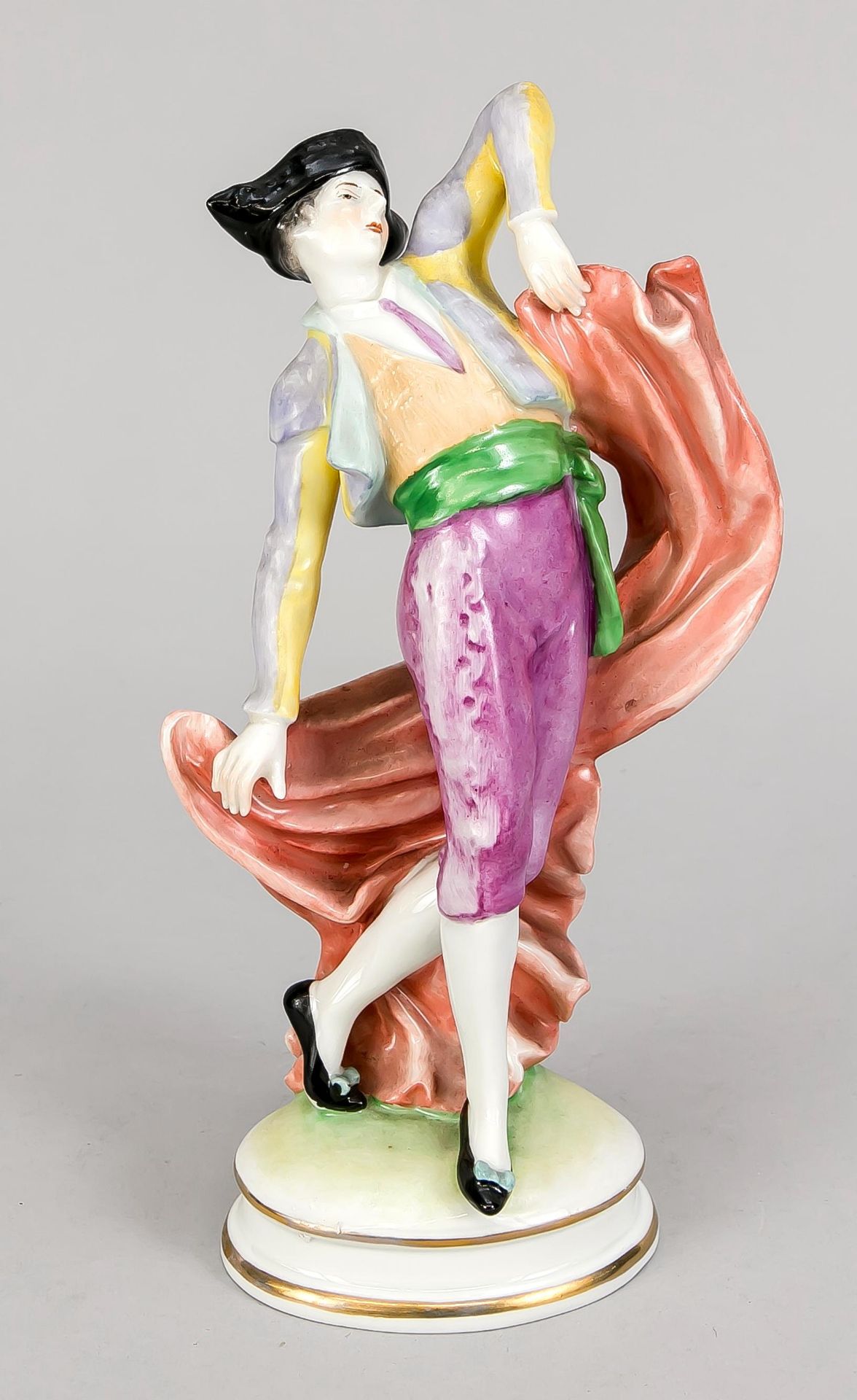 Porcelain figure, Bullfighter - Image 2 of 2