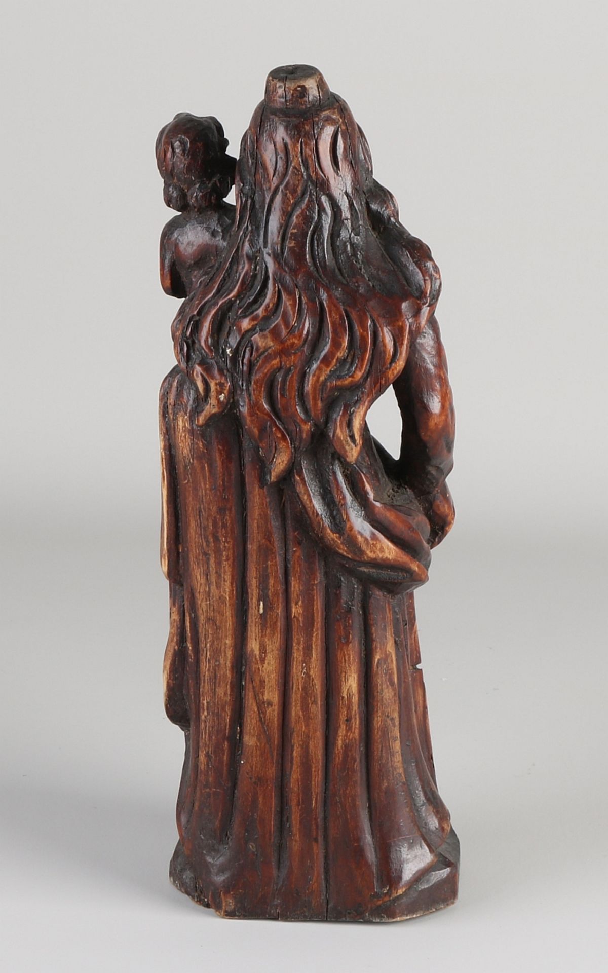 Carved Holy Figure - Image 3 of 3