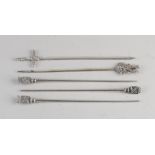 5 Skewers with silver