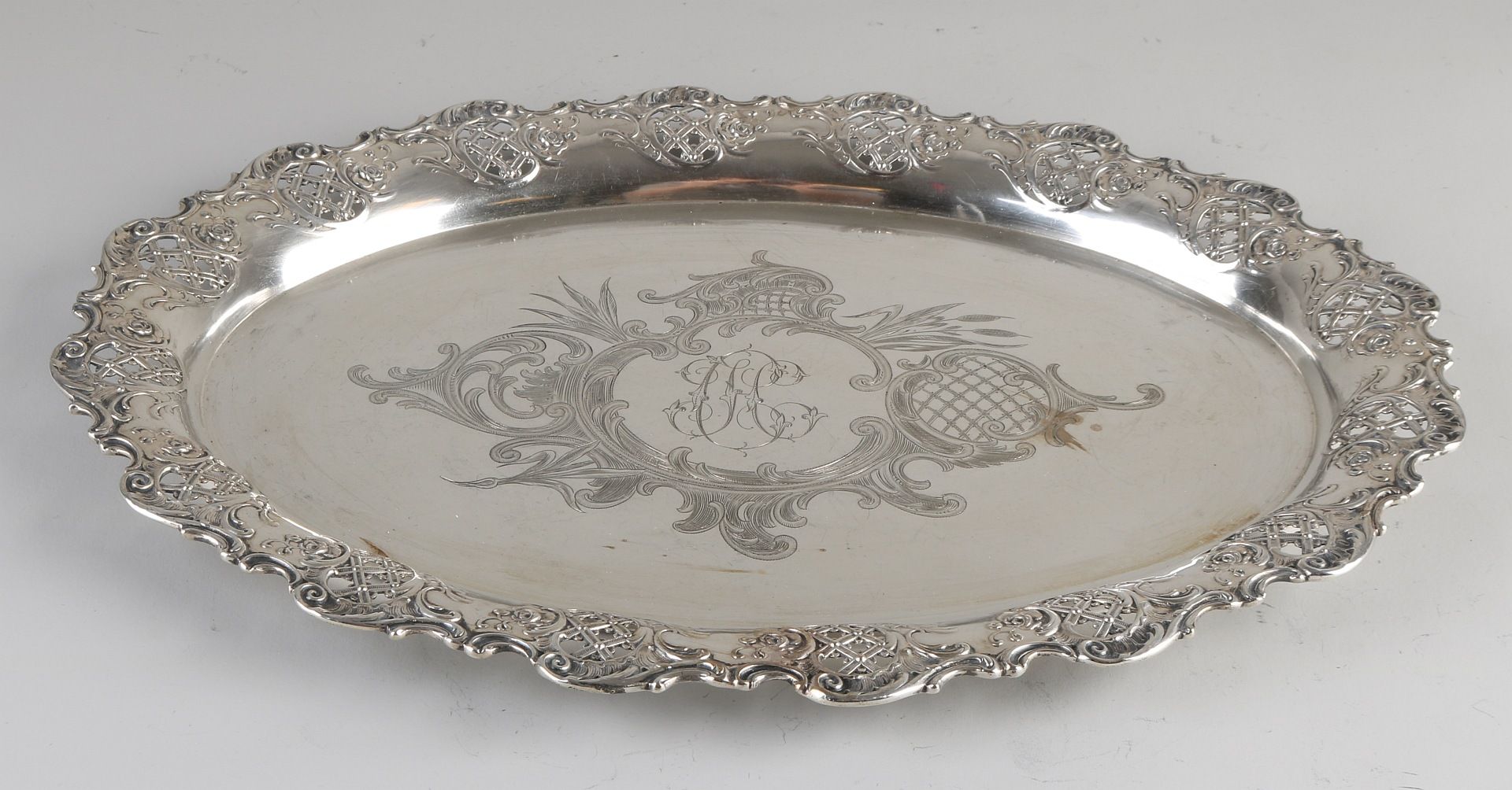 Silver tray