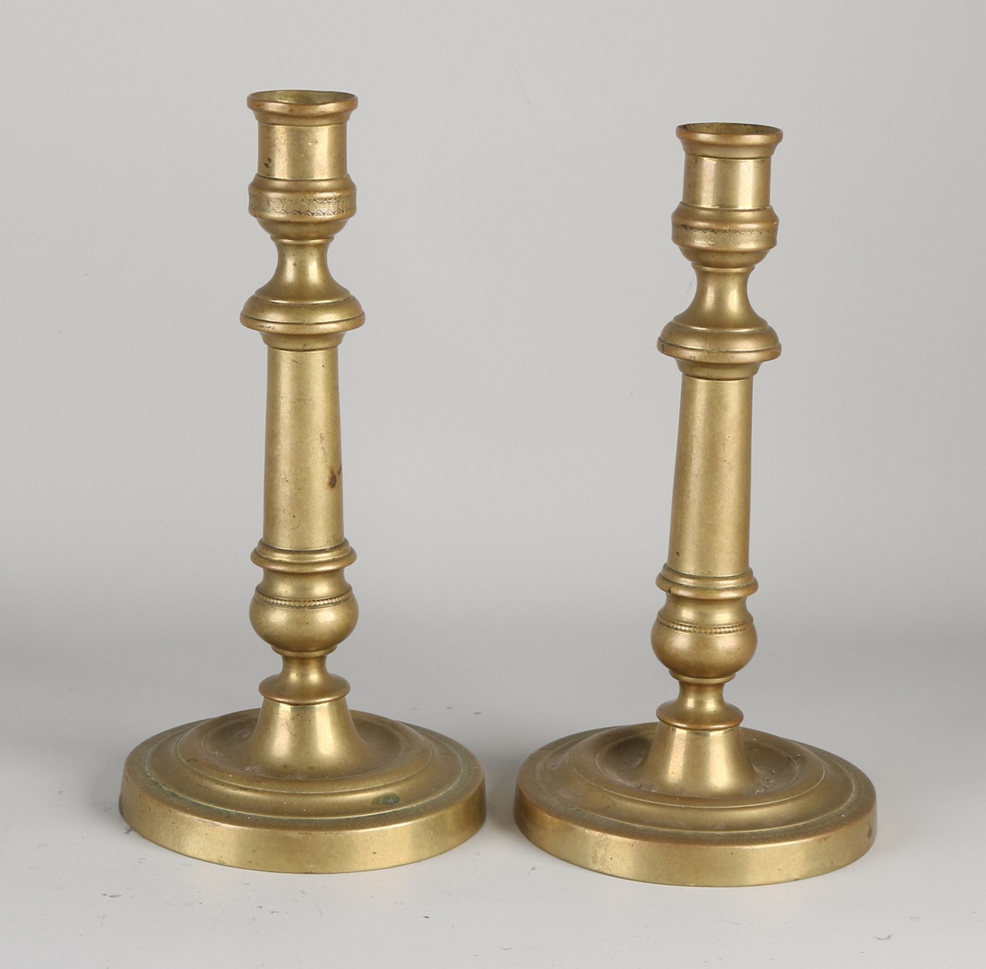 Pair of Empire candlesticks - Bild 2 aus 2