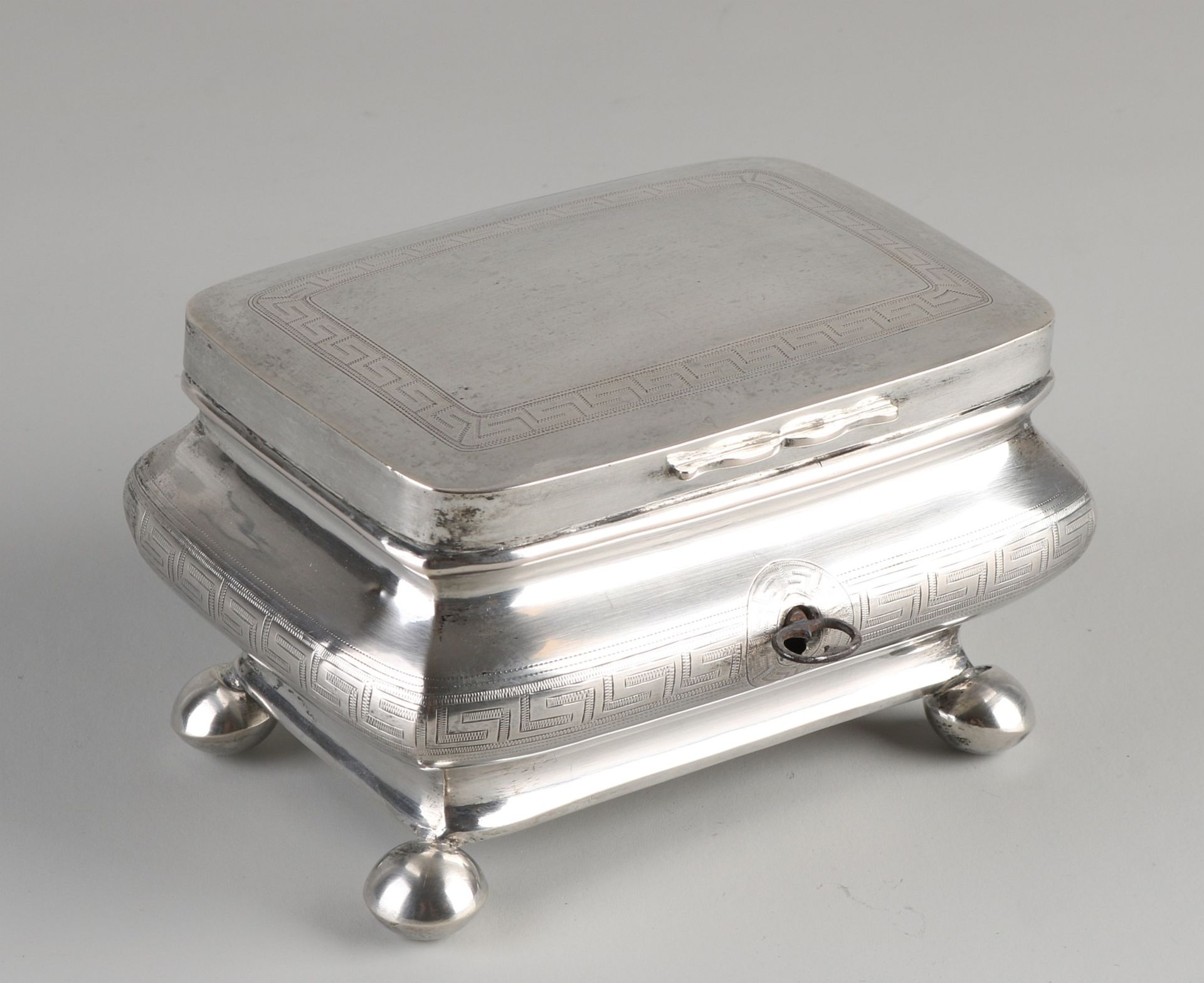 Silver tea box - Bild 3 aus 3