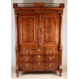 Empire cabinet (mahogany)