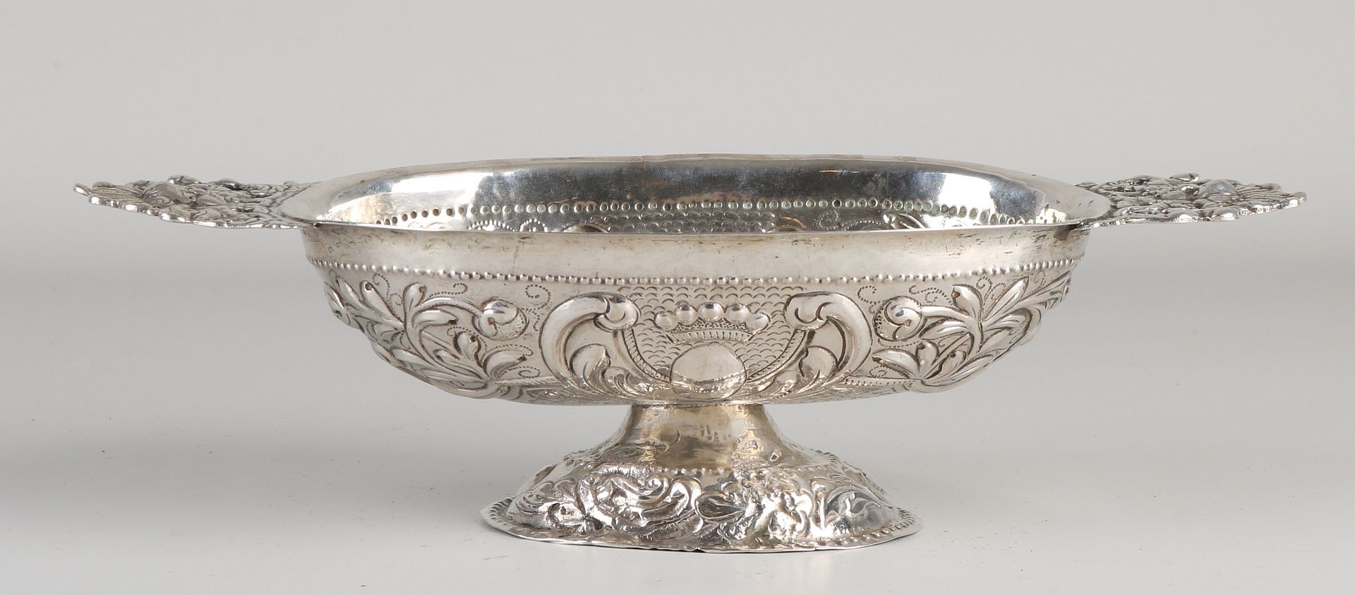 Silver brandy bowl, 18th century