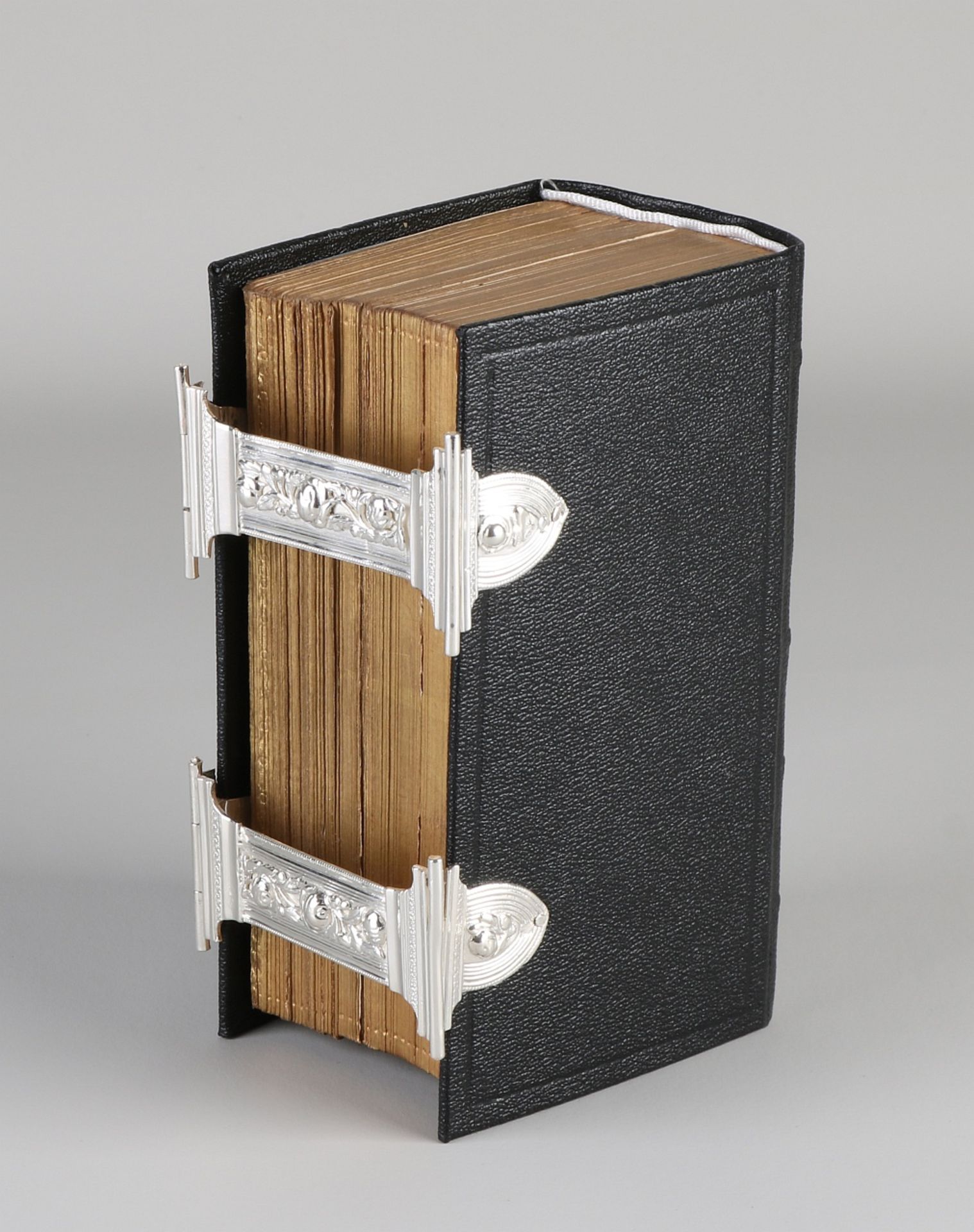 Bible with silver locks