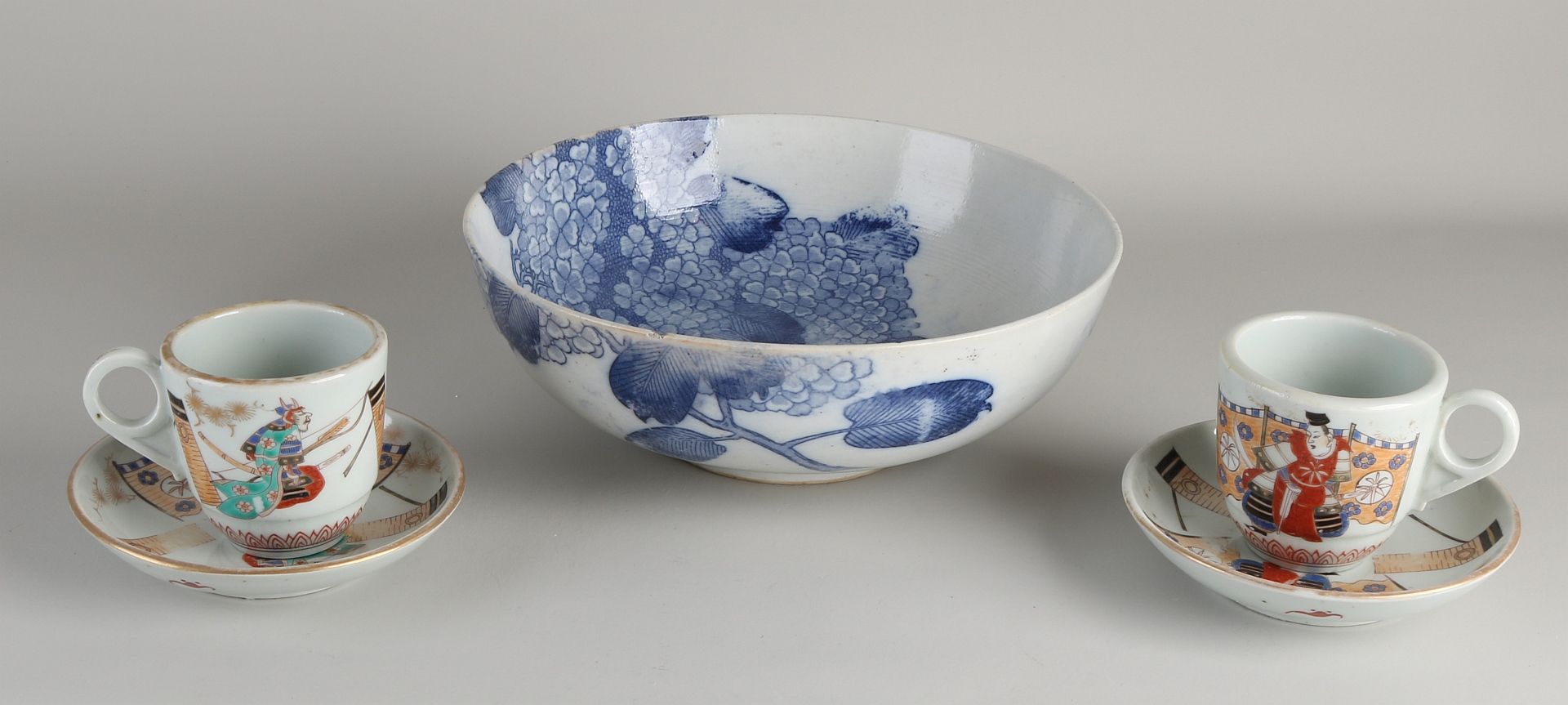5x Japanese porcelain, 1900