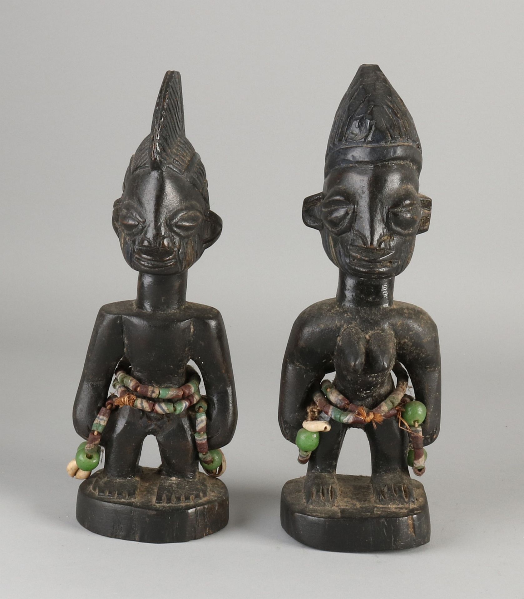 2x African figures - Image 2 of 2